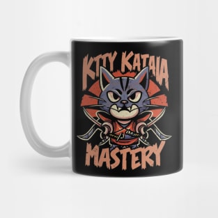 Kitty katana mastery Mug